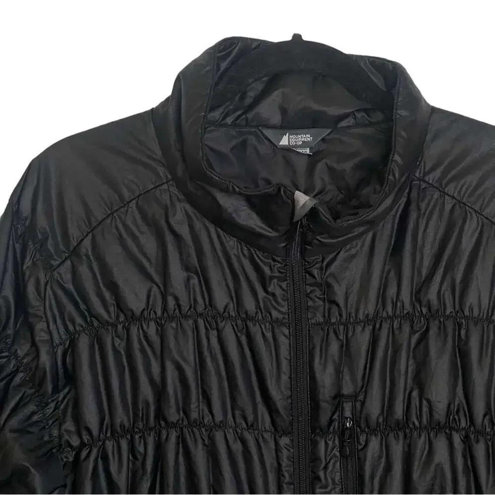 Mountain Equipment Co-Op Puffer Men’s XXL Black Packable Primaloft Quilted